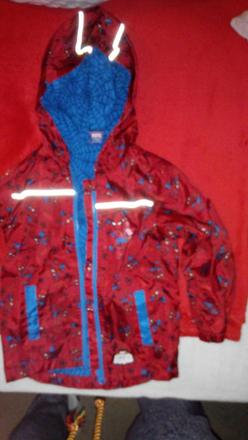 Šusťáková bunda s fleesem uvnitř, marvel,92