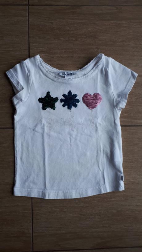 Triko s měnícím obrázkem okaidi, 80