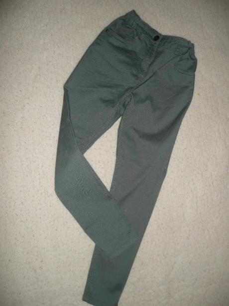 Kalhoty khaki jako džíny vel 8/9 let 128/134, george,128