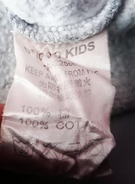 Šedé bavlněné tričko vel 140, 140