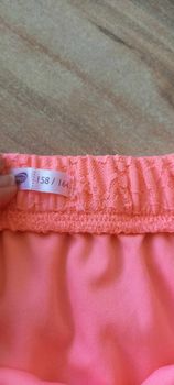 Lososovo oranžová krajková sukně, pepco,158