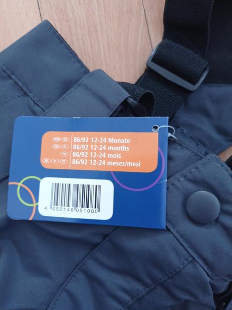 Kalhoty lyžařské lupilu 86/92, lupilu,92