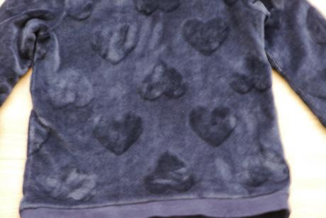 Modra plysova mikina 134/140 h&m, h&m,134