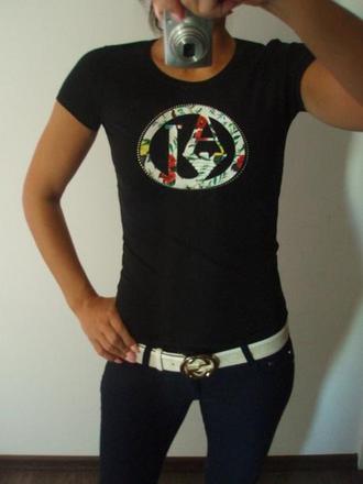 Černé tričko armani, armani,s