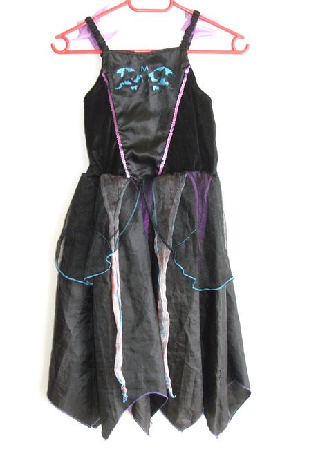 R112 šaty čarodějnice cca 5-8 let, george,