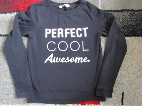 Slabá mikina-silnější tričko zn.h & m- vel.146/152, h&m,146