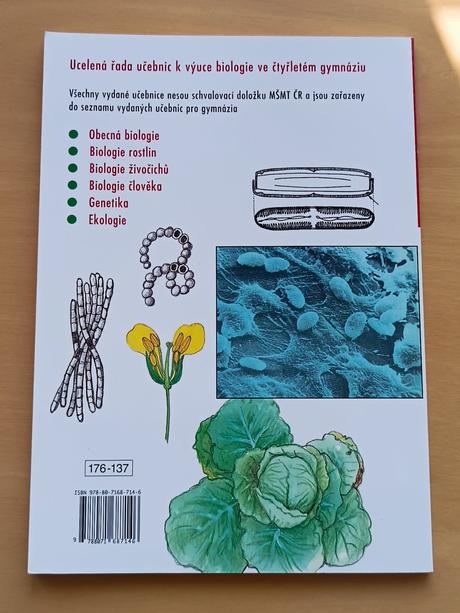 2 učebnice biologie pro gymnázia, 