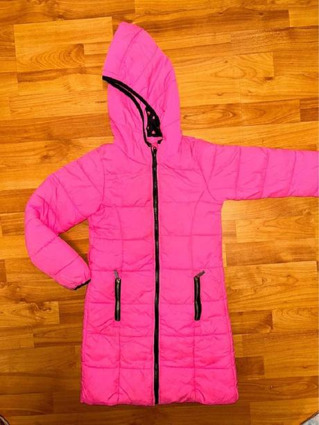 Dlouhá zimní bunda/kabát, vel. 140, coolclub,140