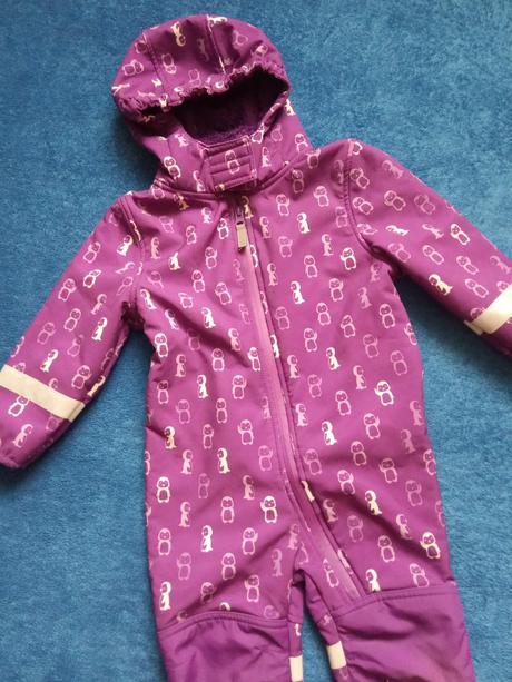 Softshellová kombinéza 1-2roky, topomini,92