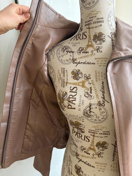 Ashley brooke kozena bunda 34 růžová, 34