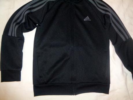 Super černá sportovní bunda adidas, adidas,128