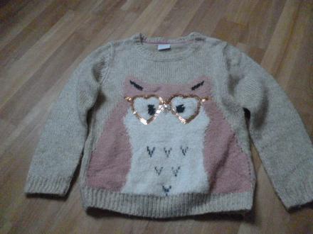 Svetr sova vel.5-7, 116