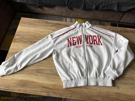 Bílá mikina hm, h&m,158