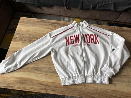 Bílá mikina hm, h&m,158