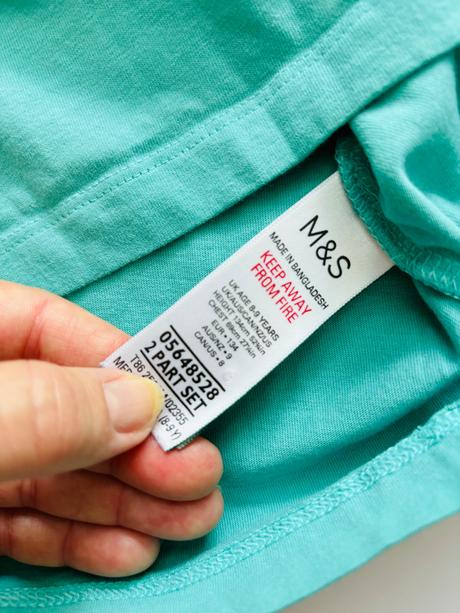 Triko pyžamové - v.8/9 let, marks & spencer,134