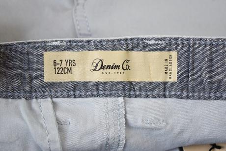 Kraťasy vel. 6 - 7 let, primark,122