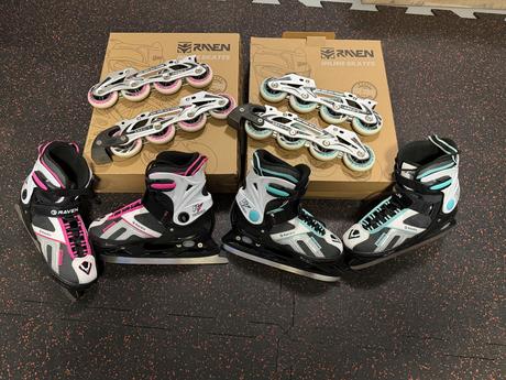 Rostoucí brusle 2v1 vel.37-49, 37