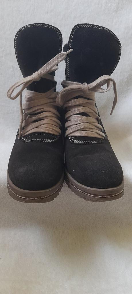 Polokozačky na blokovém podpatku, lasocki,40