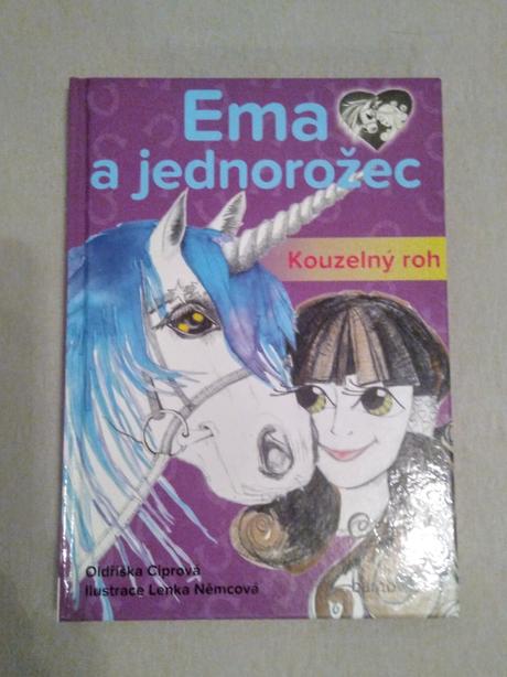 Set knížek ema a jednorožec,