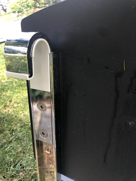 Sedátko do sprchového koutu, černé,