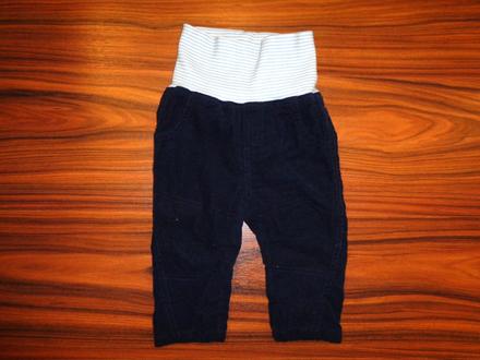 Tmavomodré manžestráky s vysokým úpletem, dopodopo,62