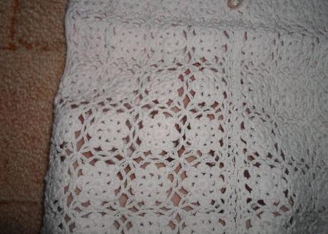 Růžová vesta, vestička háčkovaná, 86