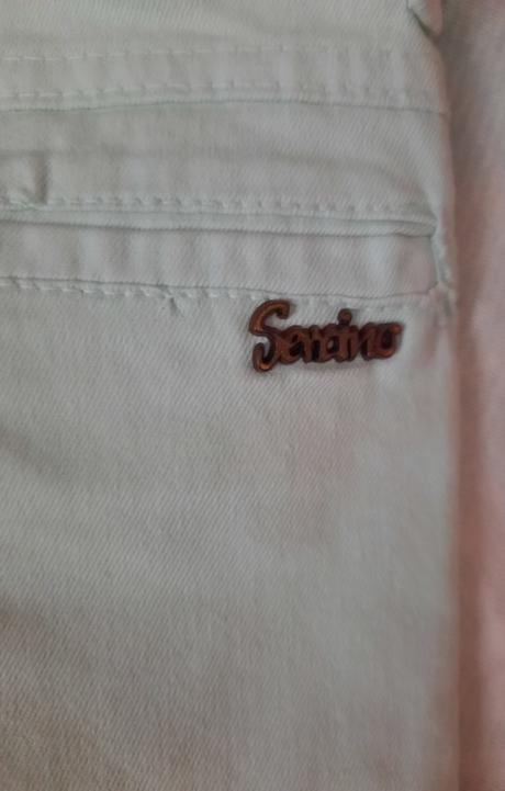 Plátěné džínové kalhoty, 134