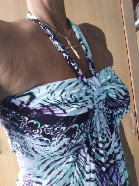 Dlouhé šaty zn."ajc fashion" vel."40", 40