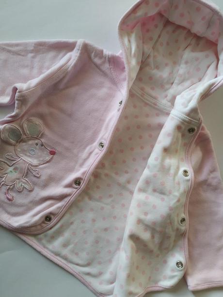 Lehká oboustranná mikinka, 74