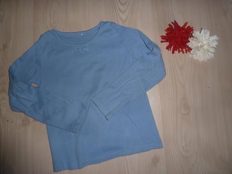 Jednobarevné triko s dlouhým rukávem, george,110