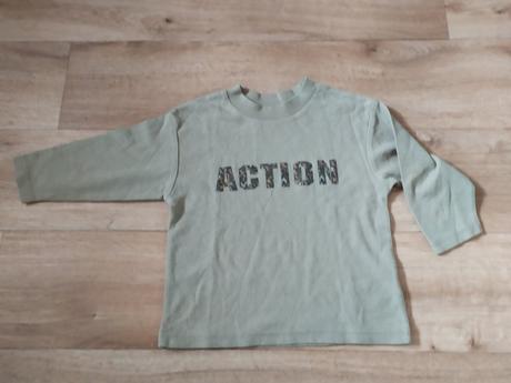 Maskáčová mikina + tričko, 86–98