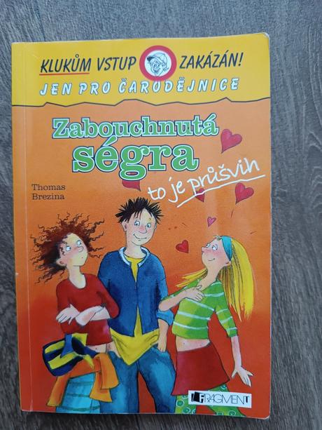 Kniha zabouchnutá ségra - thomas brezina, 