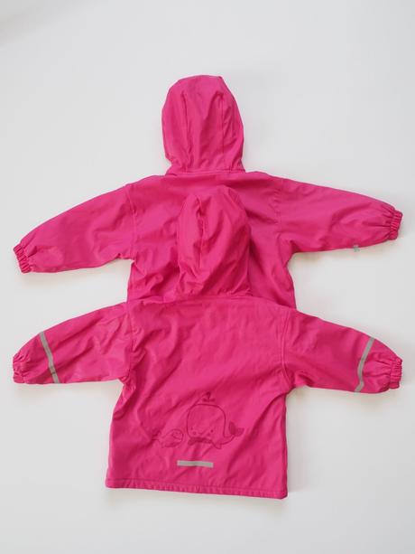 Nepromokavé bundy 2ks pro dvojčata, 92