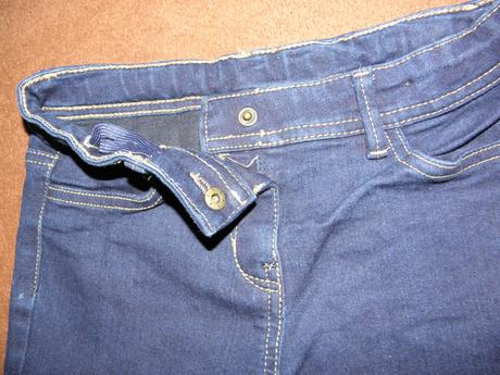 Dívčí rifle / džíny zn. c&a vel.128, c&a,128