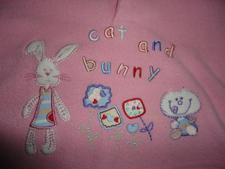 Roztomilá fleec mikinka, vel. 3-6 měsíců, 68