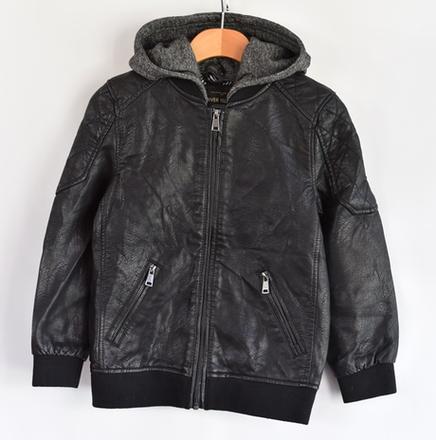 Bunda koženková vel. 8 let, river island,122