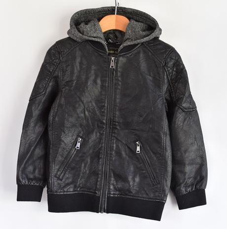 Bunda koženková vel. 8 let, river island,122