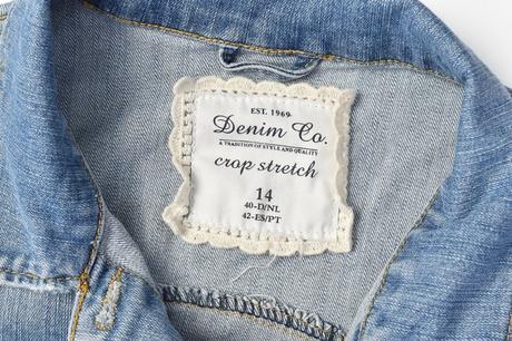 Džínová bunda vel. 40/42, denim co,40