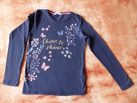 Tričko s motýlky, 134/140, h&m,134