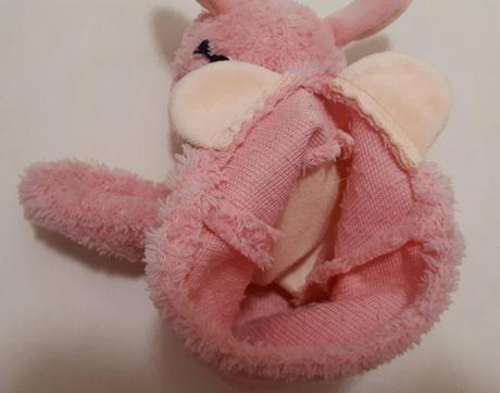 Dětský plyšový maňásek, prasátko,