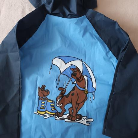 Pláštěnka modrá scooby doo viola, 104