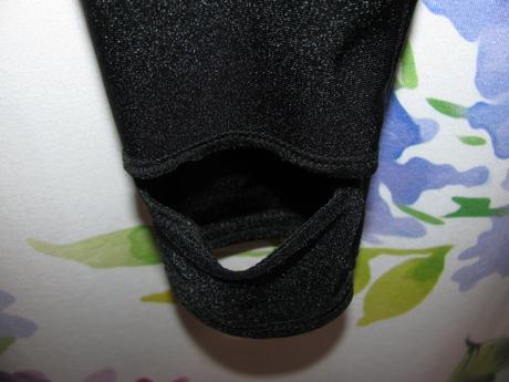 Legínové černé kamaše unisex, 128