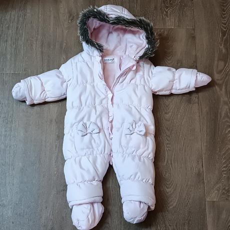 Kojenecká dívčí zimní kombinéza babaluno,vel.62/68, babaluno,62