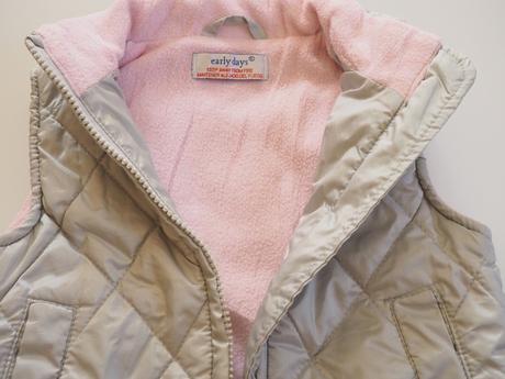 Zateplená vesta vel 80, early days,80