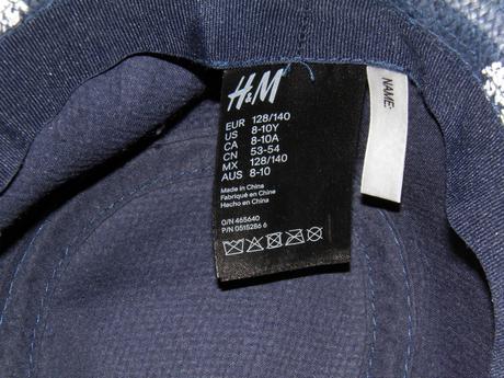 Top stav - letní klobouk - vel.8-10let, h&m,128