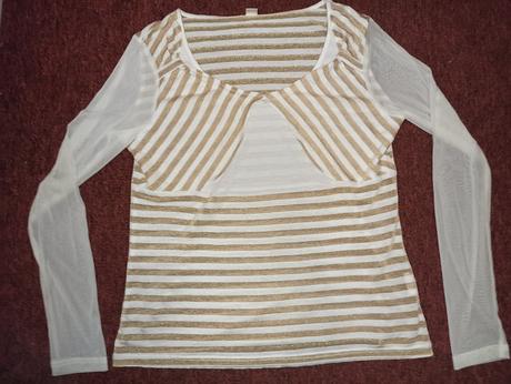 Zlato bílé triko 42, 42
