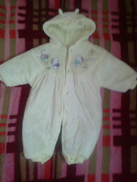 Příjemně teplá kombinézka, 68