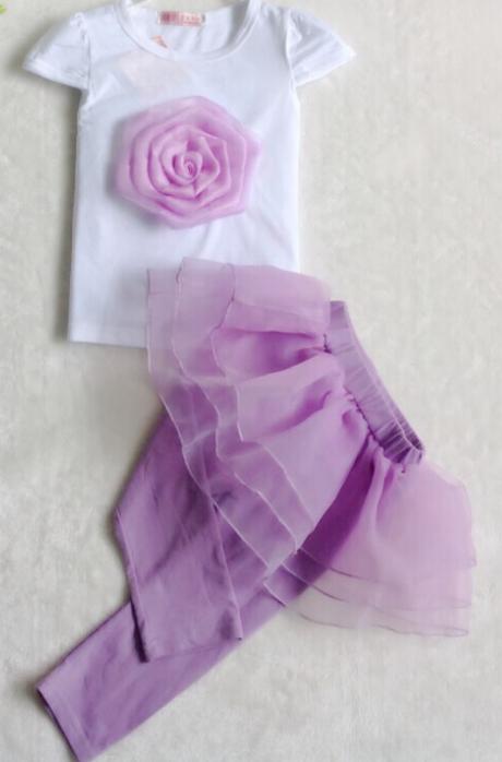 Dívčí dvoudílný set skladem, 122