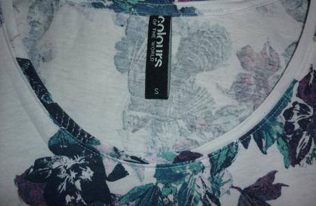 Dámské vzorované tričko takko fashion, takko,s