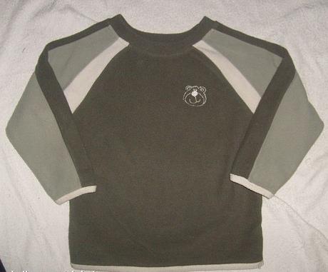 Heboučká flízka s medvídkem - vel.cca 98 a více..., george,98